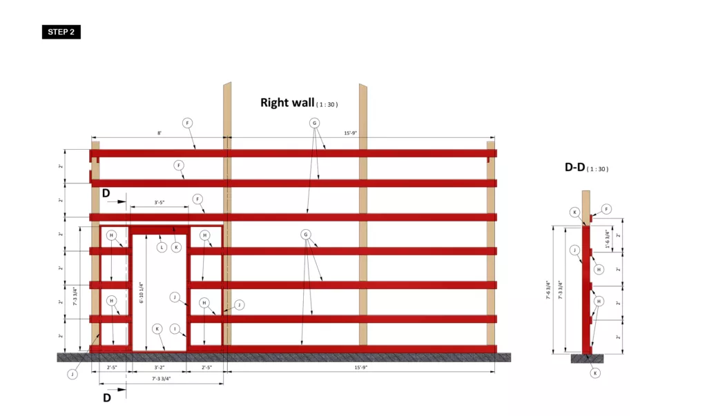 24x24-Pole-Barn-Wall