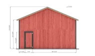24x24-pole-barn-right-side-dimensions