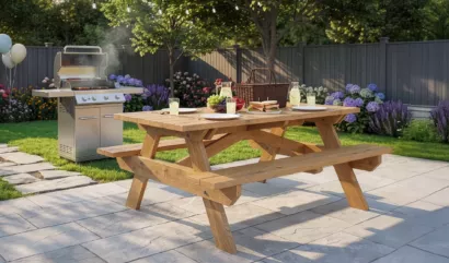 Outdoor Picnic Table Plans