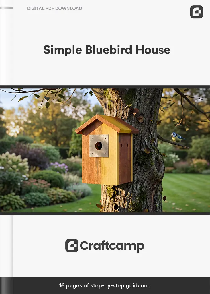 Simple Bluebird House Product Box