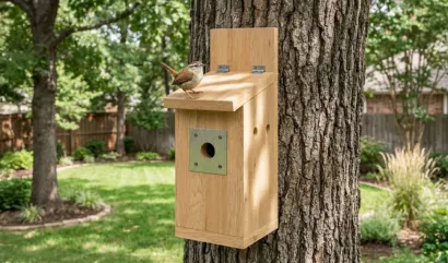 Large Wren Birdhouse Plans