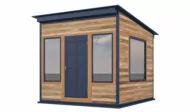 10x10 office shed