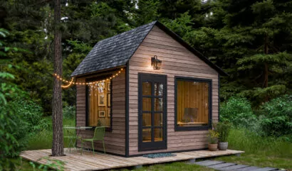 10x12 DIY Modern She Shed