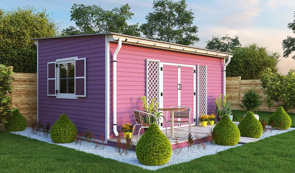 12x18 garden shed idea