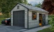 12x20 diy gable car garage