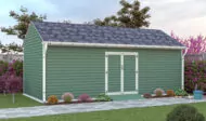 12x24 large storage shed