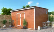 14x16 diy large storage shed
