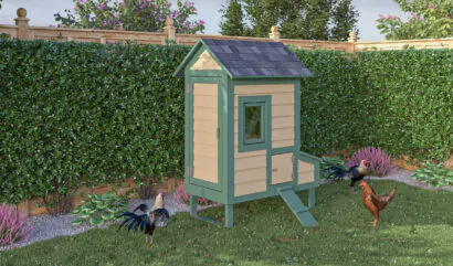 2x4 Walk In Chicken Coop Idea