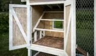 4x12 walk in chicken coop interior design