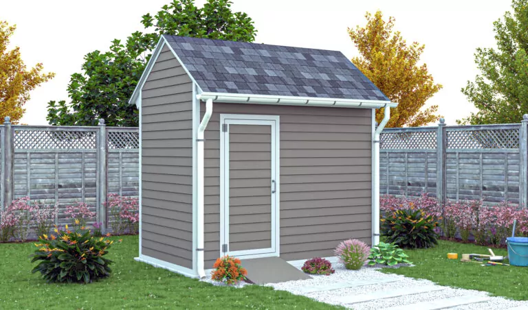 6x10 cheap gable storage shed