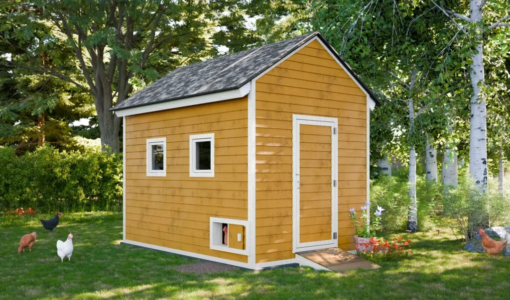 DIY Chicken House For 20 Chickens