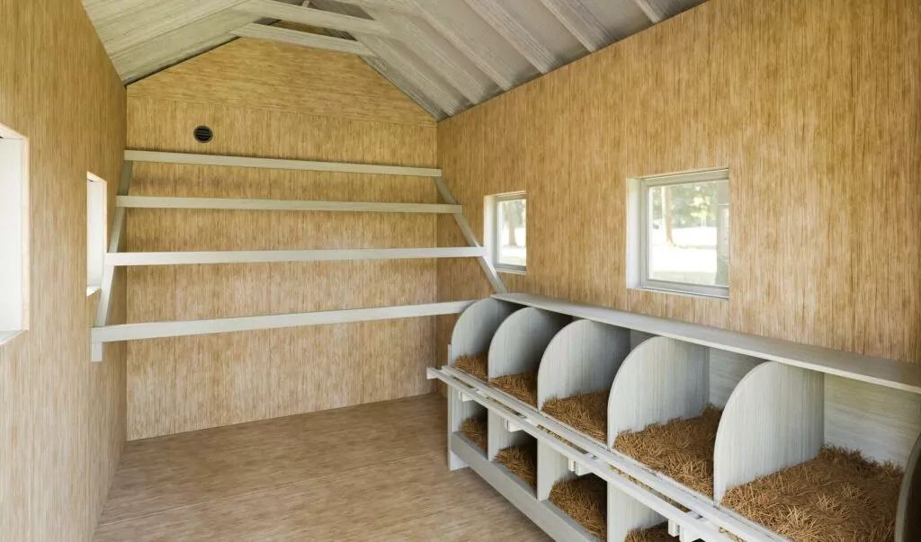 8x12 Chicken House Interior Design