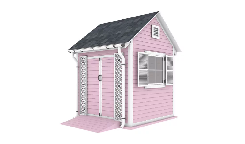 8x8 garden shed