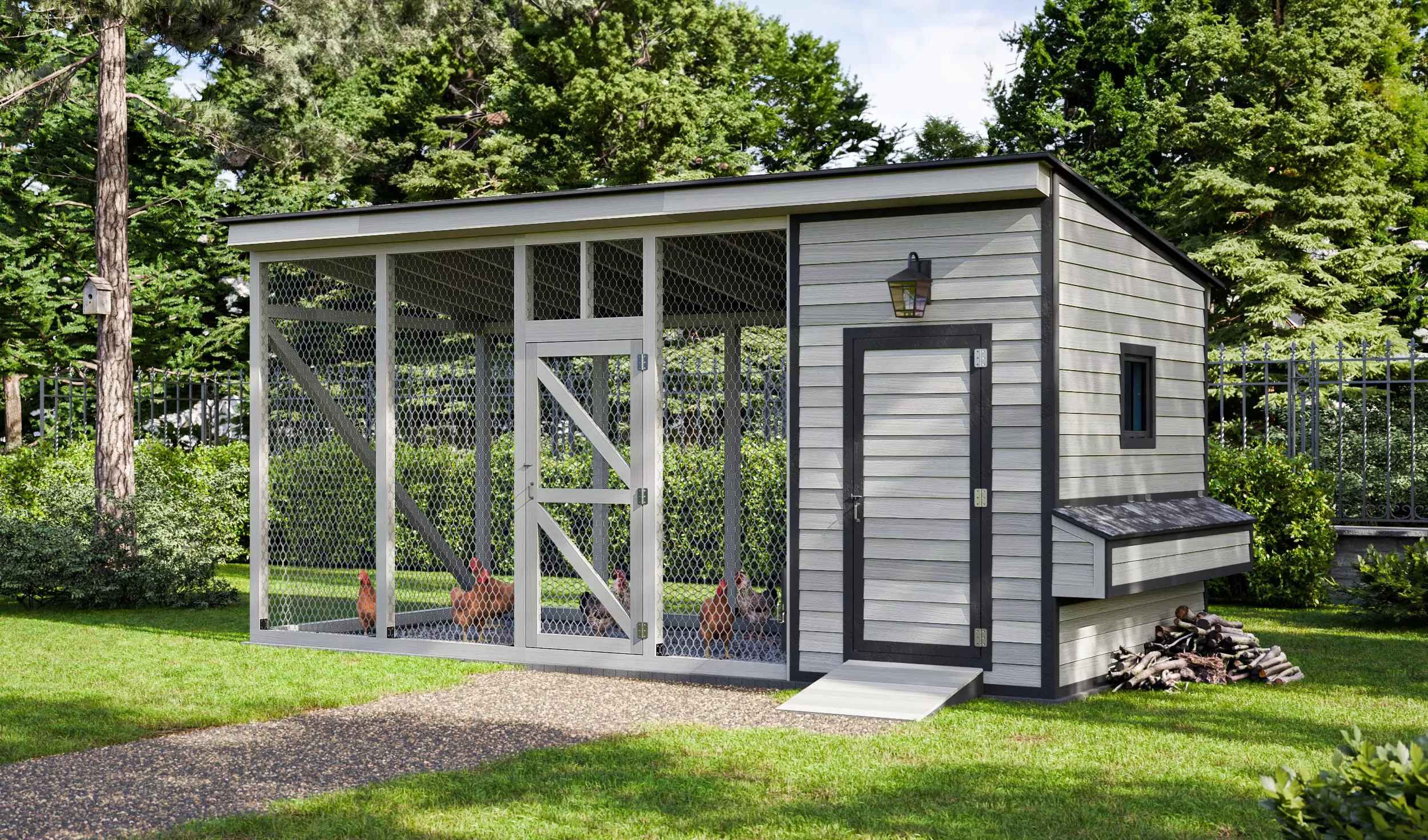 Chicken Coop With Run Plans
