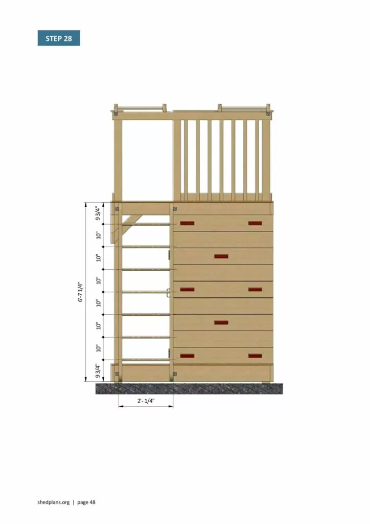 6x14 DIY Playhouse Plans