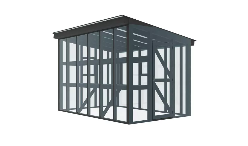 Greenhouse Building Plans 8x12 Greenhouse With Gardening Shelves