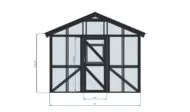 Simple Greenhouse Plans 10x12 Greenhouse With Gardening Shelves