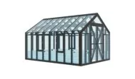 Large Greenhouse Plans 12x16 DIY Greenhouse With Garden Beds