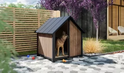 DIY Dog House for Large Dogs