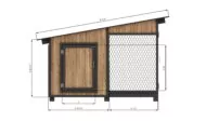 DIY Wooden Dog House Plans