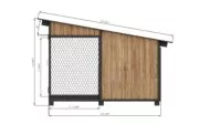 DIY Wooden Dog House Plans