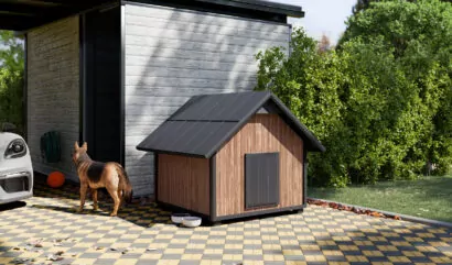 4x4 insulated dog house idea