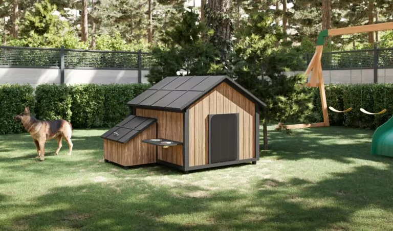 4x5 DIY Kennel Plans With Storage Area