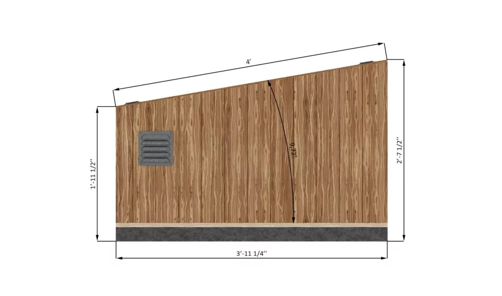 DIY 4x6 Wooden Kennel Plans