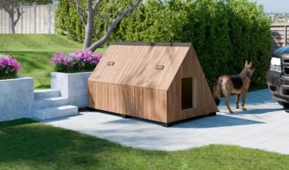 DIY Modern Insulated Dog House Idea