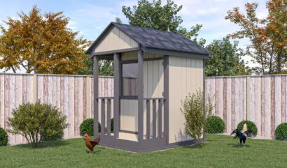 Chicken coop (6x8)
