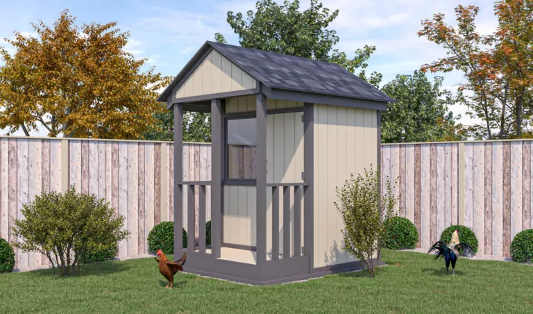 Chicken coop (6x8)