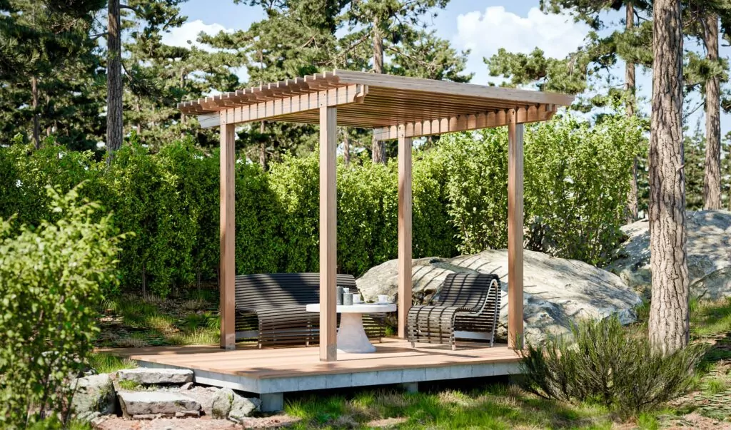 DIY 12x12 Classic Garden Pergola Plans