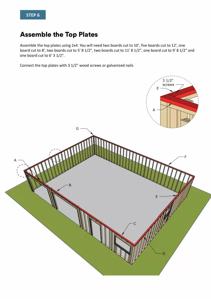 30x40-garage-shed-top-plates-assembly