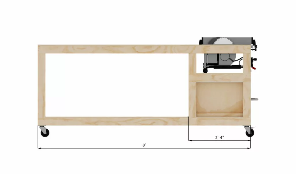 8x4-diy-table-saw-workbench-front-side-dimensions