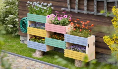 1x6 tiered raised garden planter