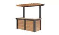 4x8 outdoor bar