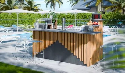 4x8 diy outdoor garden bar