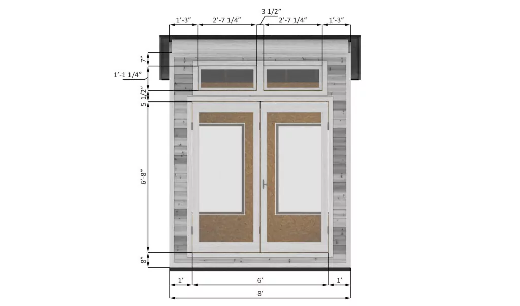 8x8-small-she-shed-back-side-dimensions