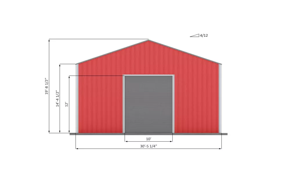 30x50-pole-barn-back-side-dimensions